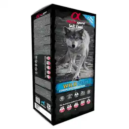 Zooplus 9 kg alpha spirit Complete Wild Fish droogvoer hond aanbieding