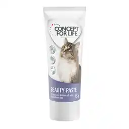 Zooplus 3x75g Pasta's Beauty Concept for Life Kattensnacks aanbieding