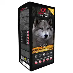 Zooplus 9kg Semi-Moist Complete Free Range Poultry Alpha Spirit Hondenvoer aanbieding