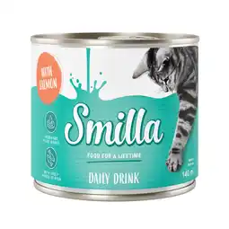 Zooplus Smilla Kattendrink met Zalm - 24 x 140 ml aanbieding