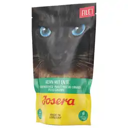 Zooplus 16x70g Kip met Eend Josera Filet Kattenvoer nat aanbieding