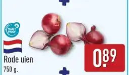 ALDI Rode uien aanbieding