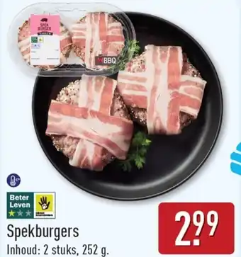 ALDI Spekburgers aanbieding