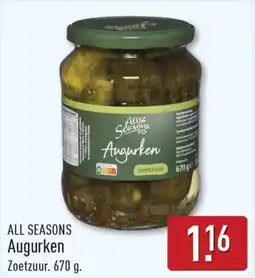 ALDI All seasons Augurken aanbieding