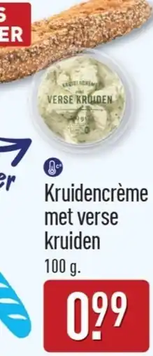 ALDI Kruidencrème met verse kruiden aanbieding