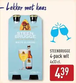 ALDI Steenbrugge 4-pack wit aanbieding