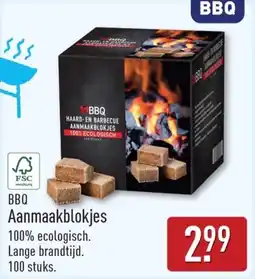 ALDI BBQ Aanmaakblokjes aanbieding