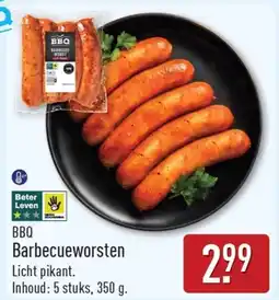ALDI Bbq barbecueworsten aanbieding