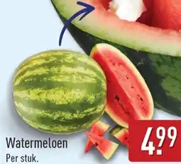 ALDI Watermeloen aanbieding
