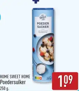ALDI Home sweet home poedersuiker aanbieding