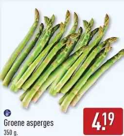 ALDI Groene asperges aanbieding