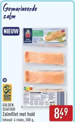 ALDI Golden seafood Zalmfilet met huid aanbieding