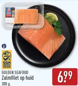 ALDI Golden seafood zalmfilet op huid aanbieding