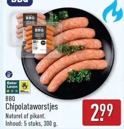 ALDI Bbq chipolataworstjes aanbieding