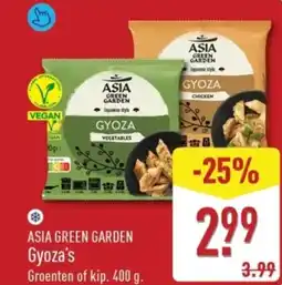 ALDI Asia Green Garden Gyoza's aanbieding