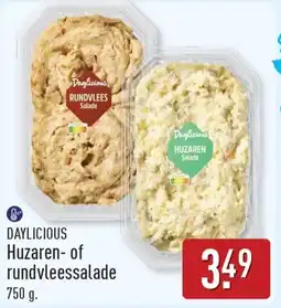 ALDI Daylicious huzaren- of rundvleessalade aanbieding