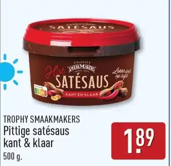 Trophy smaakmakers pittige satésaus kant & klaar