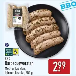 ALDI BBQ Barbecueworsten aanbieding