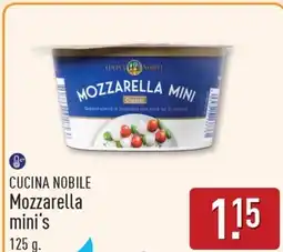 ALDI Mozzarella mini's aanbieding
