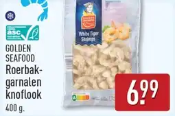 ALDI Golden seafood roerbak- garnalen knoflook aanbieding