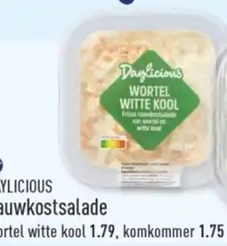 ALDI Daylicious Rauwkostsalade Wortel witte kool aanbieding