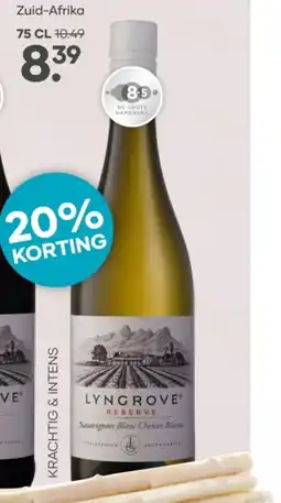 Mitra Lyngrove Sauvignon/Chenin Blanc Reserve aanbieding