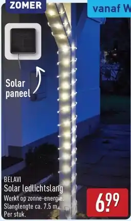 ALDI Belavi solar ledlichtslang aanbieding