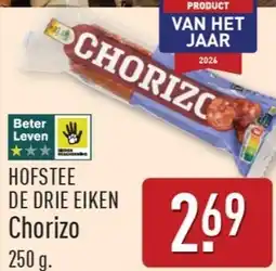 ALDI Hofstee de drie eiken chorizo aanbieding