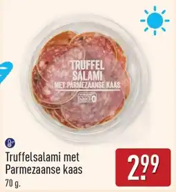 ALDI Truffelsalami met Parmezaanse kaas aanbieding