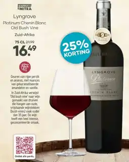 Mitra Lyngrove Platinum Chenin Blanc Old Bush Vine aanbieding