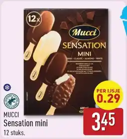 ALDI Mucci sensation mini aanbieding