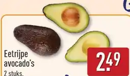 ALDI Eetrijpe avocado's aanbieding