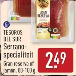 ALDI Tesoros del sur serrano- specialiteit aanbieding