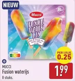 ALDI Mucci Fusion waterijs aanbieding