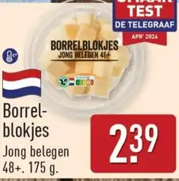 ALDI Borrel- blokjes aanbieding