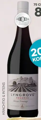 Mitra Lyngrove Shiraz/Pinotage Reserve aanbieding