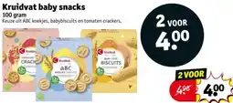 Kruidvat Kruidvat baby snacks aanbieding