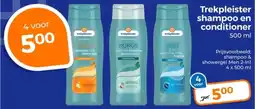 Trekpleister Trekpleister shampoo en conditioner aanbieding