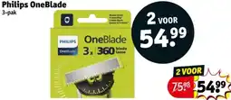 Kruidvat Philips OneBlade aanbieding