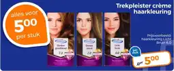 Trekpleister Trekpleister crème haarkleuring aanbieding