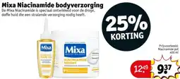 Kruidvat Mixa Niacinamide bodyverzorging aanbieding