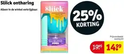 Kruidvat Sliick ontharing aanbieding