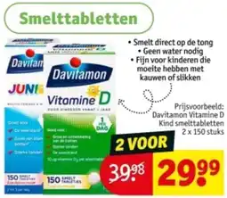 Kruidvat Smelttabletten aanbieding