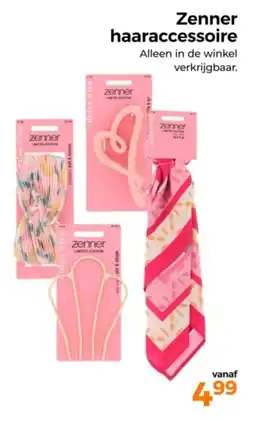 Trekpleister Zenner haaraccessoire aanbieding