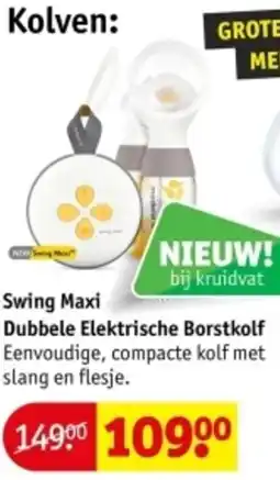 Kruidvat Swing Maxi Dubbele Elektrische Borstkolf aanbieding