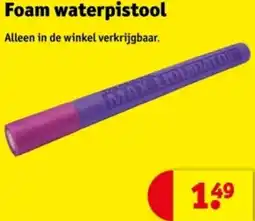 Kruidvat Foam waterpistool aanbieding