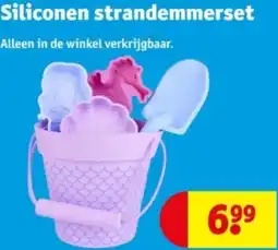 Kruidvat Siliconen strandemmerset aanbieding