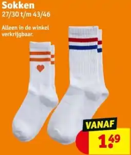 Kruidvat Sokken aanbieding