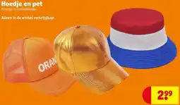 Kruidvat Hoedje en pet aanbieding