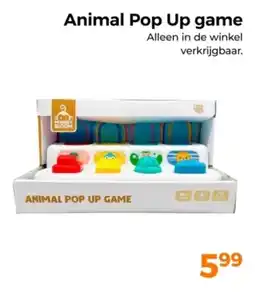 Trekpleister Animal Pop Up game aanbieding